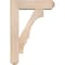 Ekena Millwork Balboa Craftsman Smooth Bracket w/ Offset Brace, Douglas Fir, 5 1/2"W x 18"D x 26"H BKT0604X18X26BOA04SDF - alternate 2